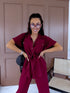 ELYNDI LUX set "KOLKA" - BURGUNDY